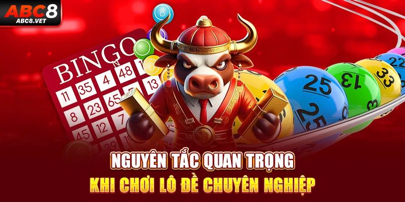 Nguyên tắc quan trọng khi chơi lô đề chuyên nghiệp